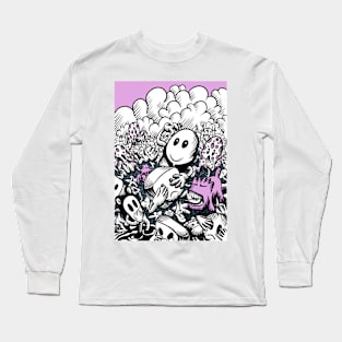 The dogs, the octopus and the starfish Long Sleeve T-Shirt